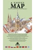 A USEFUL MAP - Praktická mapa centra Prahy s 69 ilustracemi historických památek (zelená)