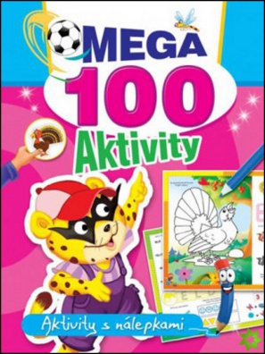 Mega 100 Aktivity Tygr - Aktivity s nálepkami
