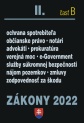 Zákony II. B / 2022 - Občianske právo, Notári, Advokáti, Prokurátori