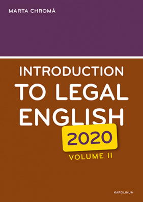 Introduction to Legal English Volume II.