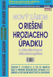Nový zákon o riešení hroziaceho úpadku