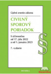 Civilný sporový poriadok. Úzz, 7. vyd., 6/2022