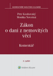 Zákon o dani z nemovitých věcí č. 338/1992 Sb., 2. vydání, Komentář