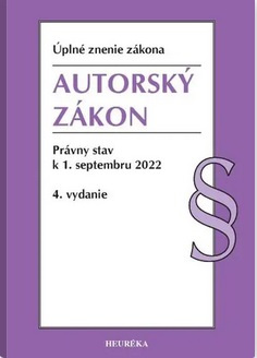 Autorský zákon Úzz, 4. vydanie 2022