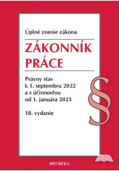 Zákonník práce. Úzz, 18. vyd., 9/2022