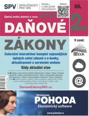 Daňové zákony 2023 (Díl 2.)