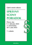 Správny súdny poriadok. Úzz, 7. vyd