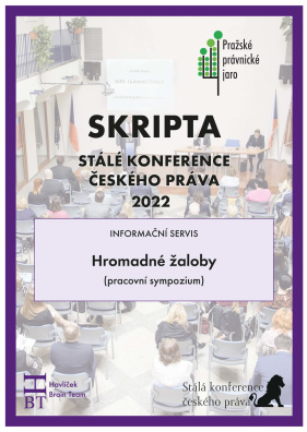 Skripta SKČP – sympozium Hromadné žaloby