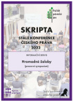 Skripta SKČP – sympozium Hromadné žaloby