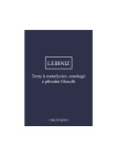 Leibniz - Texty k metafyzice,ontologii a přírodní filosofii
