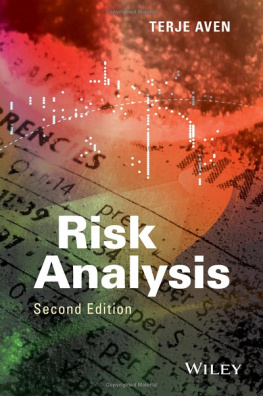 Risk Analysis 2nd edition