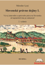 Slovenské právne dejiny I. diel, 2. vydanie