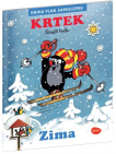 Krtek a zima - Kniha plná samolepek 