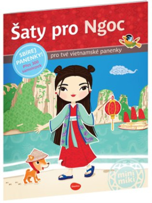 Šaty pro Ngoc 300 samolepek pro tvé vietnamské panenky