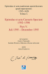 Epistulae et acta nuntiorum apostolicorum apud imperatorem 1592–1628, Tom. I.
