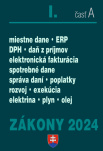 Zákony I A 2024 – daňové zákony – Úplné znenie po novelách k 1. 1. 2024 SK
