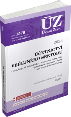 ÚZ č.1576 Účetnictví veřejného sektoru (ÚSC, organizační složky státu, příspěvkové organizace, státn