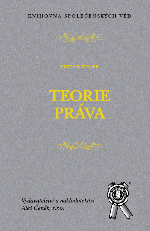Kniha Teorie práva | Odborná literatura a právnická literatura Aleš Čeněk