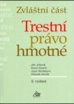 Trestní právo hmotné – zvláštní část