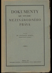 Dokumenty ke studiu mezinárodního práva