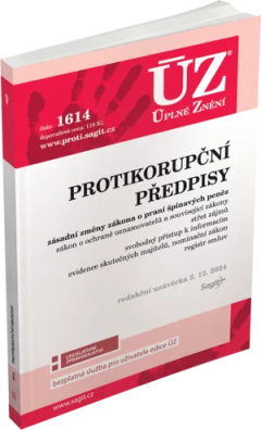 ÚZ č.1614 Protikorupční předpisy