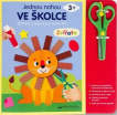 Jednou nohou ve školce - Zvířata Stříhání a lepení pro malé děti 3+