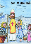 Omalovánky Sv. Mikuláš 