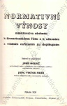 Normativní výnosy ministerstva obchodu k živnostenskému řádu a k zákonům a vládním nařízením jej dop