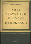 Nový právní řád v lidové demokracii