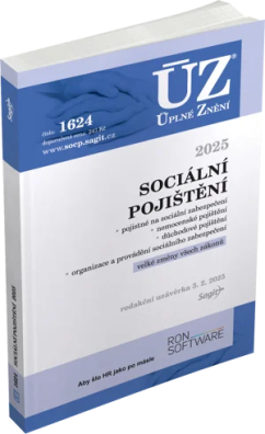 ÚZ č.1624 Sociální pojištění 2025