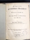 Füger'sgerichtes Verfahren in Streitfachen nach der Österr. allgem. gerichts- und konkursordnung vom