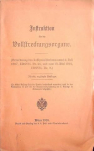 Instruktion für die Vollstreckungsorgane