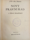 Nový právní řád v lidové demokracii