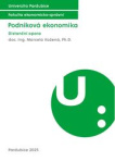 Podniková ekonomika. Distanční opora (2. dotisk)