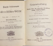 Manzsche Taschenausgabe der Österreischeischen Gesetze Dritter band Notarieatsordung