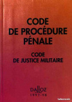 Code de procédure Pénale Code de Justice Militaire 1997-98