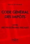 Megacode Code Général des Impots Livre des Procédures Fiscales 1999