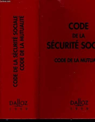 Code dela Sécurité Sociale Mutualité socoale agricole code de la mutualité 1996