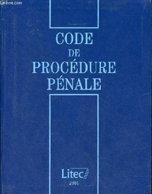 Code de Procédure Pénale 2001