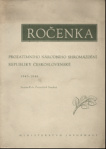 Ročenka Ústavodárného národního shromáždění republiky Československé 1946-47