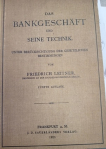 Das Bankgeschäft und seine Technik