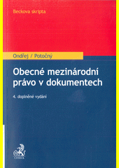 Obecné mezinárodní právo v dokumentech, 4. vydání