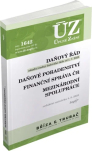 ÚZ č.1642 Daňový řád, Finanční správa, Daňové poradenství, Platby v hotovosti