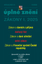 Aktualizace I/3 / 2025 - o daních z příjmů, daňový řád
