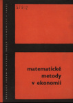 Matematické metody v ekonomii : vysokoškolská učebnice