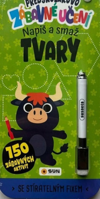 Předškolákovo zábavné učení Tvary napiš a smaž 