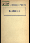 Soudní řeči : 1924-38
