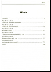 Vybrané příklady firemní výkonnosti podniku