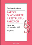 Zákon o konkurze a reštrukturalizácii, 2. vydanie, 11/2025