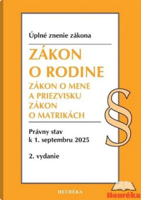 Zákon o rodine. Úzz, 2. vydanie 9/2025